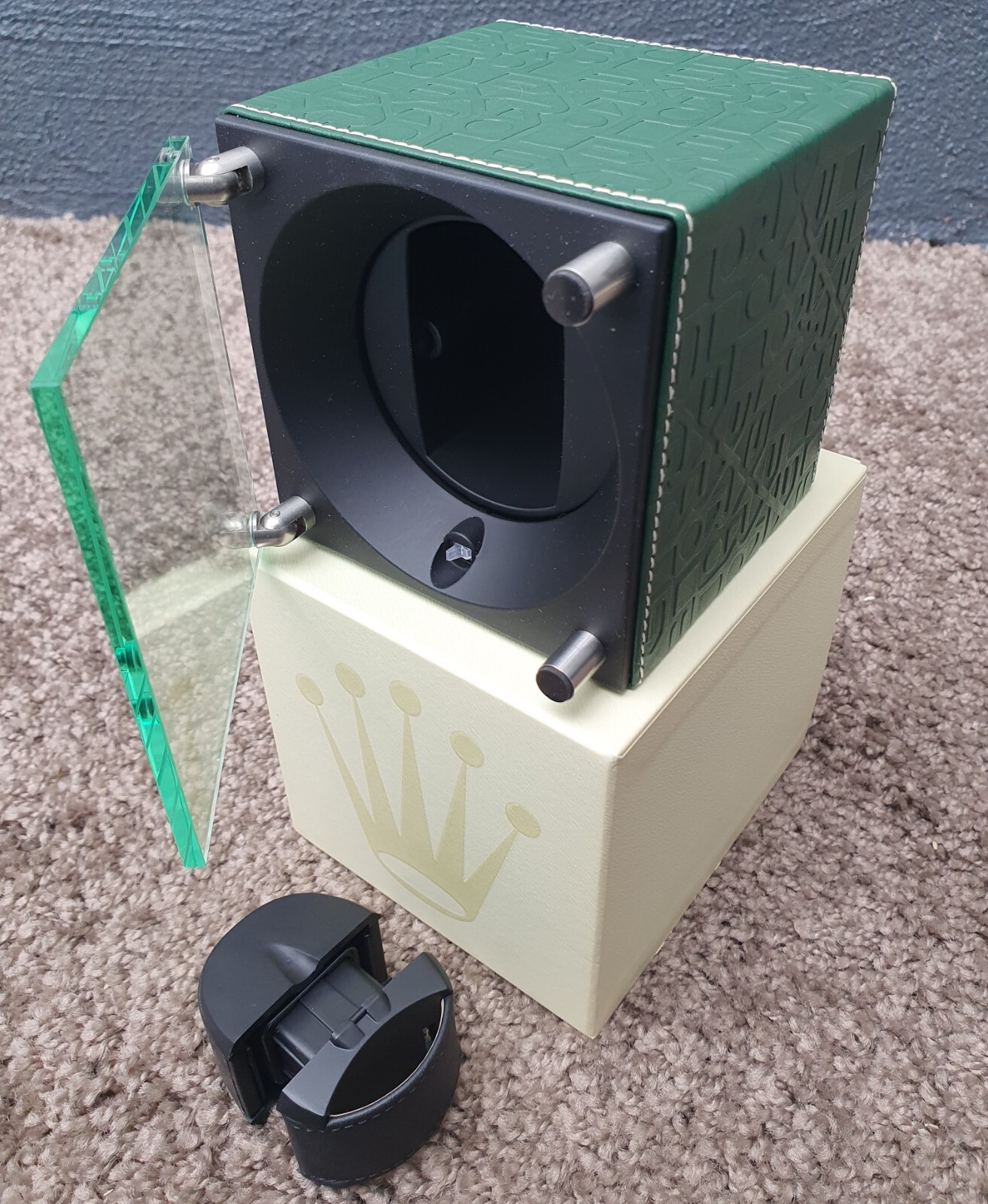 Rolex watchwinder in box Swiss Kubik jubilee WATCH WINDER 100 original