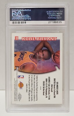 1996-97 Topps Chrome Youthquake Kobe Bryant RC #YQ15 - PSA 9
