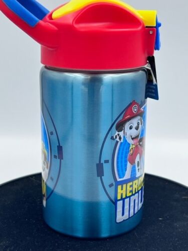 Botella valiente de doble pared de acero inoxidable PAW Patrol 14 oz - diseños Zak - Imagen 4 de 7