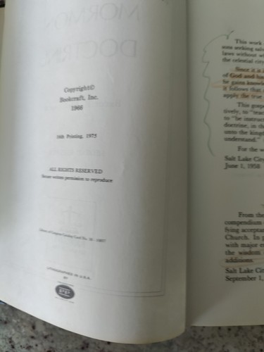 MORMON DOCTRINE by Bruce R McConkie; 2nd Edition; - Picture 10 of 13