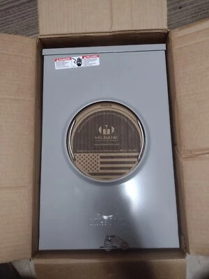 MILBANK S1619-XL RINGLESS METER SOCKET 200 AMP 600 VAC 1-PHASE NEW IN BOX