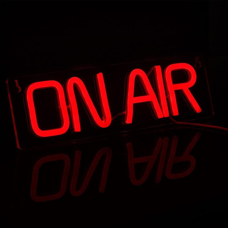 On Air Neon Sign for Wall USB Operated Light up Air Sign Wall Hanging