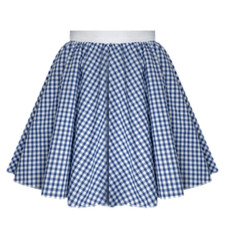GINGHAM School Skirt Check Gingham Summer Dress GIRLS Uniform 4 - 15 years UK