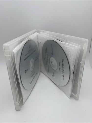 BOOK/AUDIOBOOK CD Jack Higgins Fiction Novel Thriller THE WOLF AT THE DOOR DR2 - Picture 3 of 3