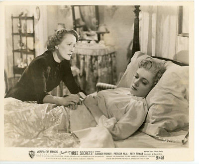Vintage 8x10 Photo Three Secrets 1950 Katherine Warren Eleanor Parker