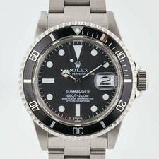 Rolex Rolex Submariner Date 40, Ref 1680, Men’s, Stainless Steel, Black Dial and Bezel