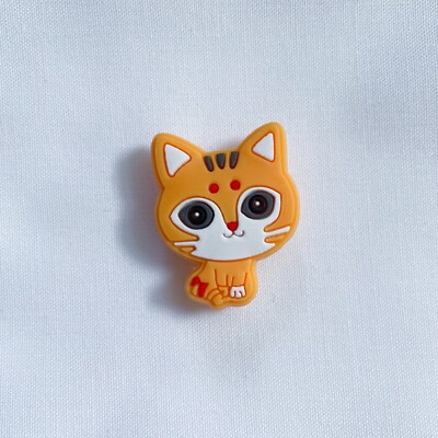 Ginger Cat Charm Women's Girls Boys Shoe Plug Crocs Kids - Main Image