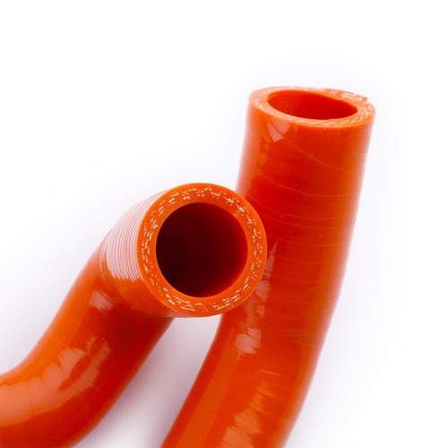 Silicone Coolant Radiator Hose Kit For KTM 390 Duke 2013-2019 Orange 2018 2017 - Picture 3 of 10