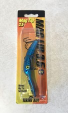 MAG LIP 3.5 Yakima Bait METALLIC BLUE Diving Plug Salmon Fish Troll Lure NEW