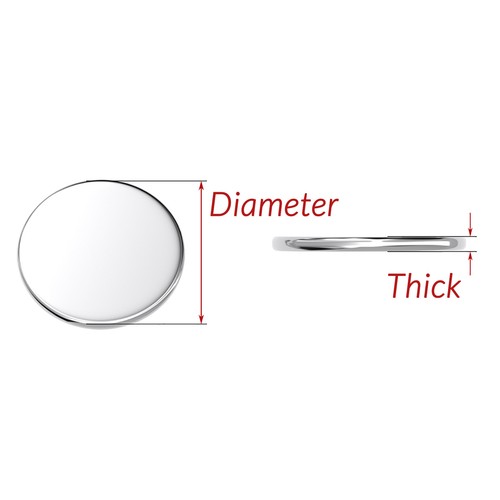 Round Aluminum Sheet Disc Plate 1/1.2/2/2.5~6mm Thick Aluminium Discs 50~400mm - Picture 3 of 6