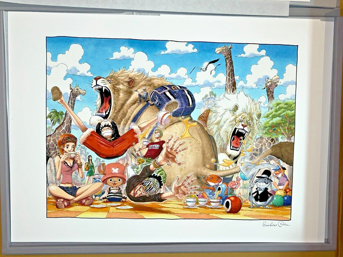 One Piece Nami Original Animation Cel Manga Eiichiro Oda