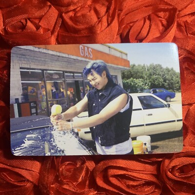 RM BTS BOY GROUP BUTTER  Edition Celeb K-pop Photo Card Car Wash