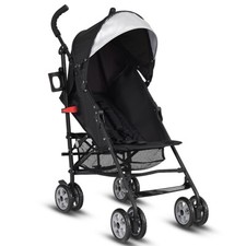 Topbuy Lightweight Foldable Baby Stroller Aluminum Frame proof Canopy