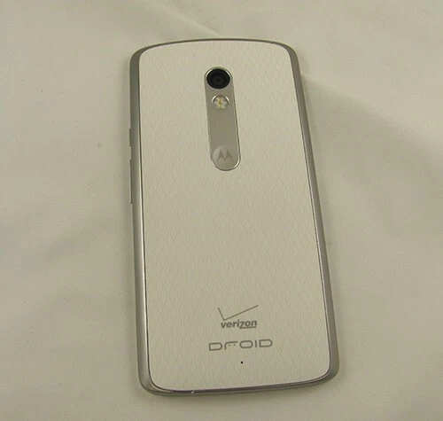 Teléfono Motorola XT1565B Moto Droid Maxx 2 Verizon Android BUENO (Blanco) Foto 2 de 2
