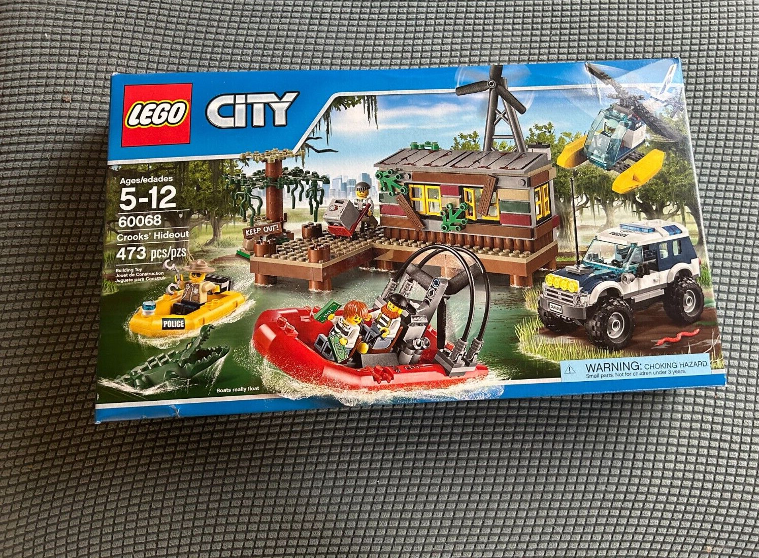 LEGO CITY: Crooks' Hideout (60068) – Sealed, New in Box
