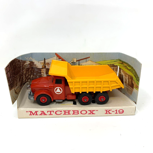 Matchbox K19 KING SIZE SCAMMELL TIPPER TRUCK 1967 Lesney - Picture 7 of 7
