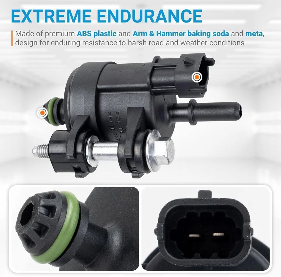 Electroválvula de purga de bote de vapor para GMC Acadia Terrain Chevy Buick Cadillac Foto 3 de 4