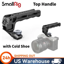 SmallRig Lightweight Cold Shoe Top Handle, Grip for DSLR Camera Cage