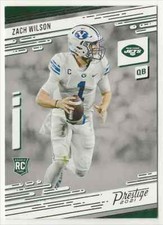 2021 Prestige Zach Wilson #202 Jets Brigham Young Qty