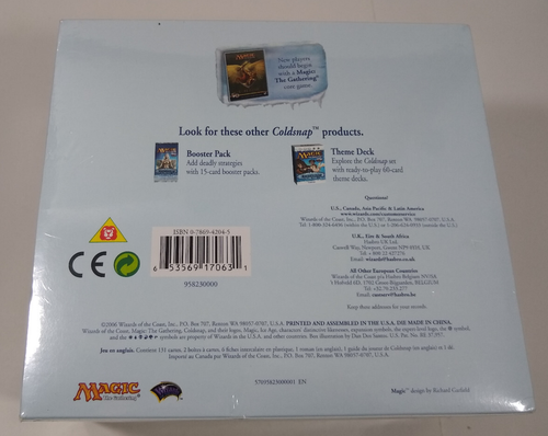 NOT MINT Coldsnap Fat Pack ENGLISH FACTORY SEALED NEW MAGIC MTG - Picture 4 of 8
