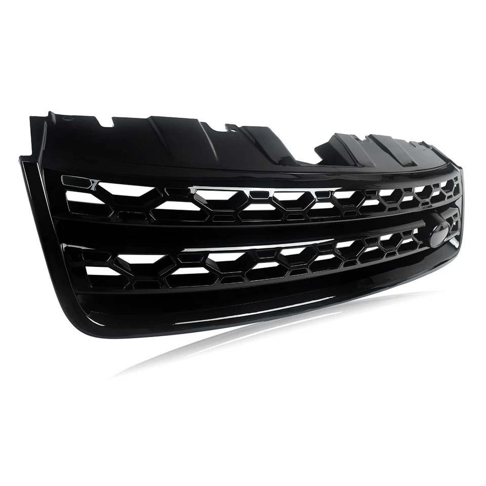 For Land Rover Discovery Sport 2016-2019 Front Bumper Grille Grill Gloss Black Foto 3 de 4