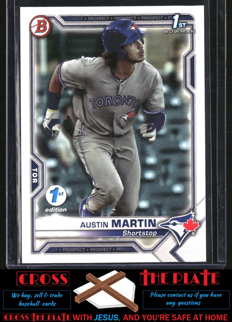 1-2021 Bowman 1st Edition Austin Martin Twins #BFE-87