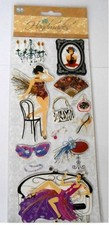 **BARGAIN** BEAUTIFUL OH LA LA  3D EMBELLISHMENTS FOR CARDS & CRAFTS