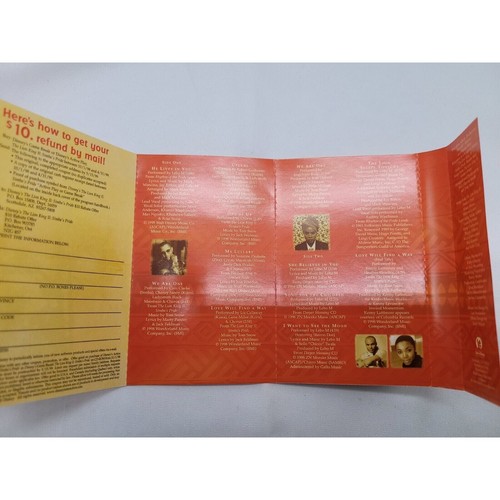 Return to Pride Rock Songs Inspired by The Lion King II 1998 Cassette - Picture 4 of 8