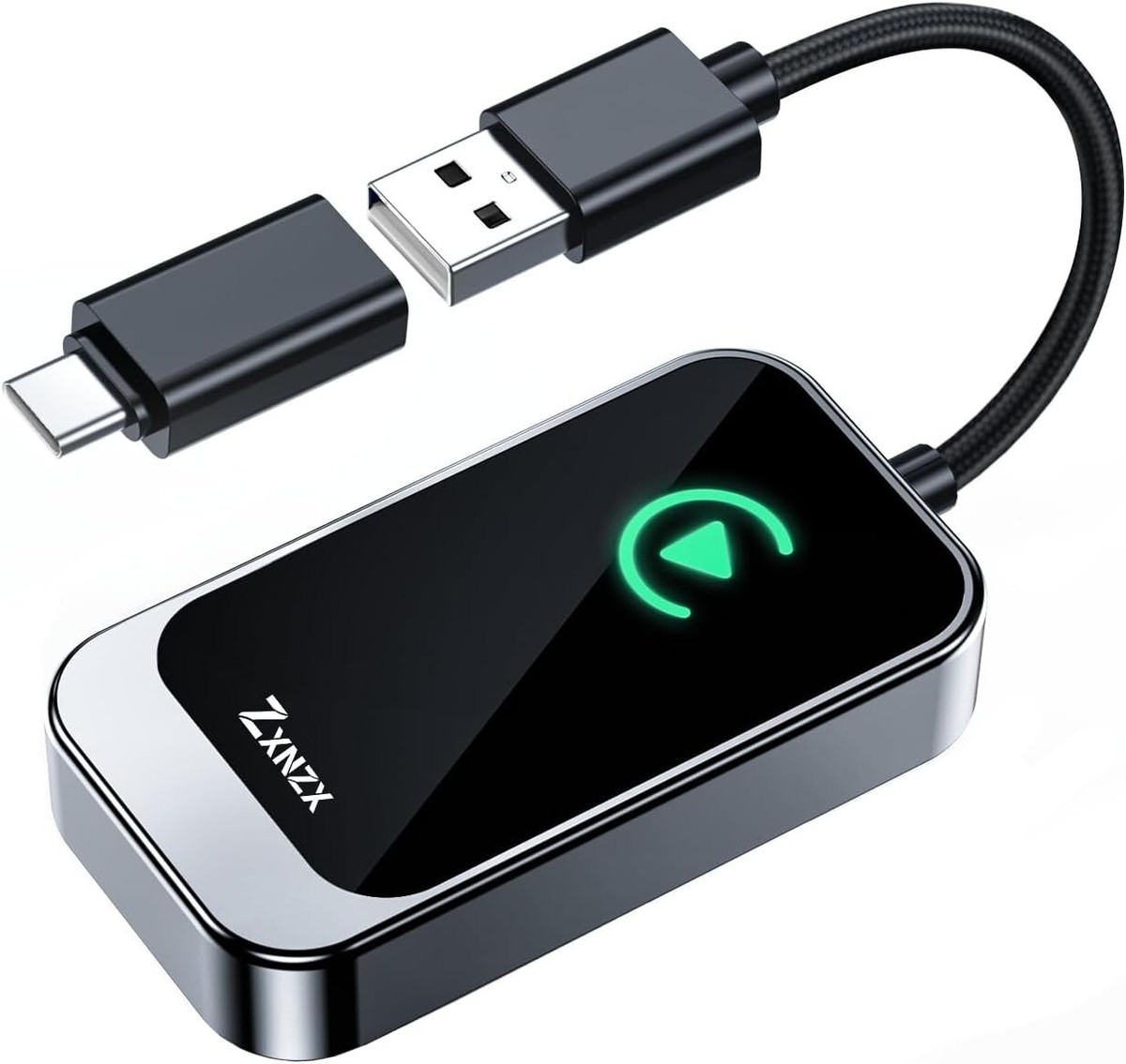 ZXNZX No Delay converts wired CarPlay to Wireless Carplay Adapter