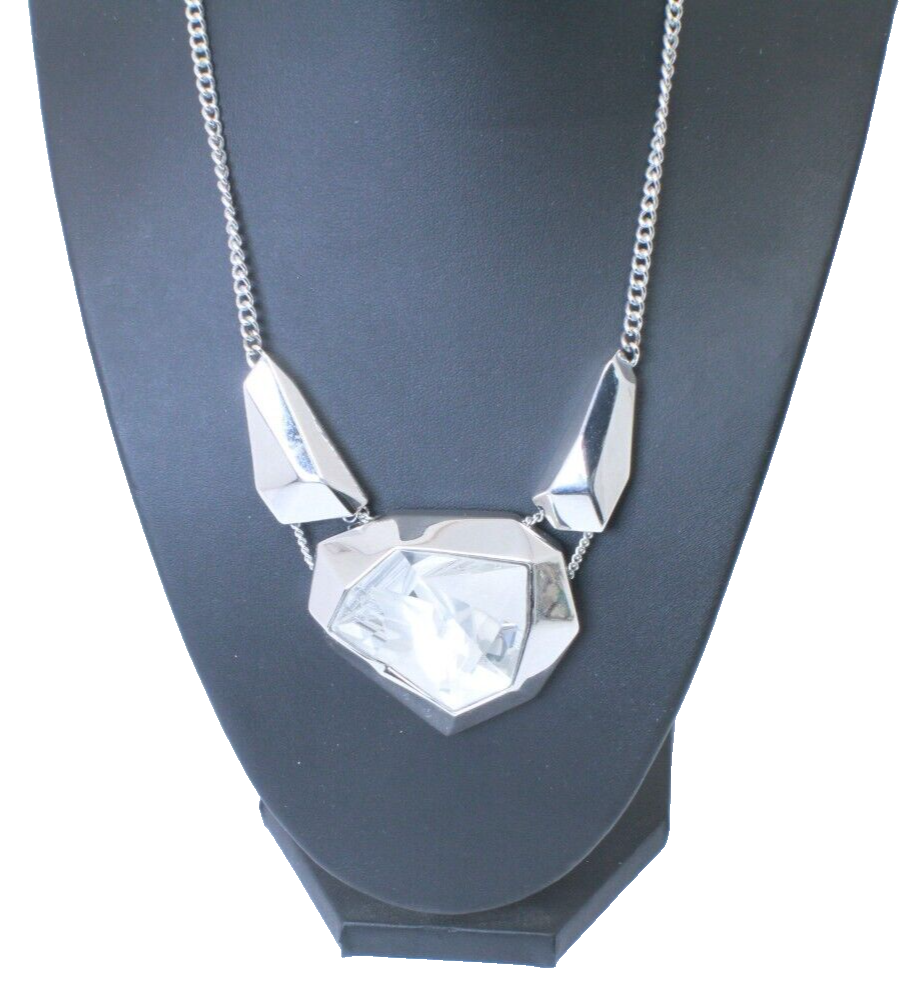 🔥 Jean Paul Gaultier Swarovski Rhodium Plated Statement Fashion