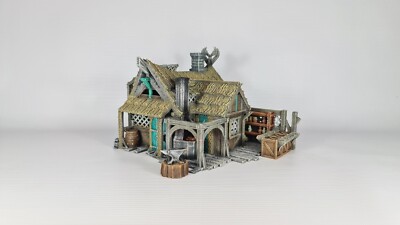Horseheim by David Lann - Blacksmith - D&D HDR Fantasy Pathfinder Tabletop