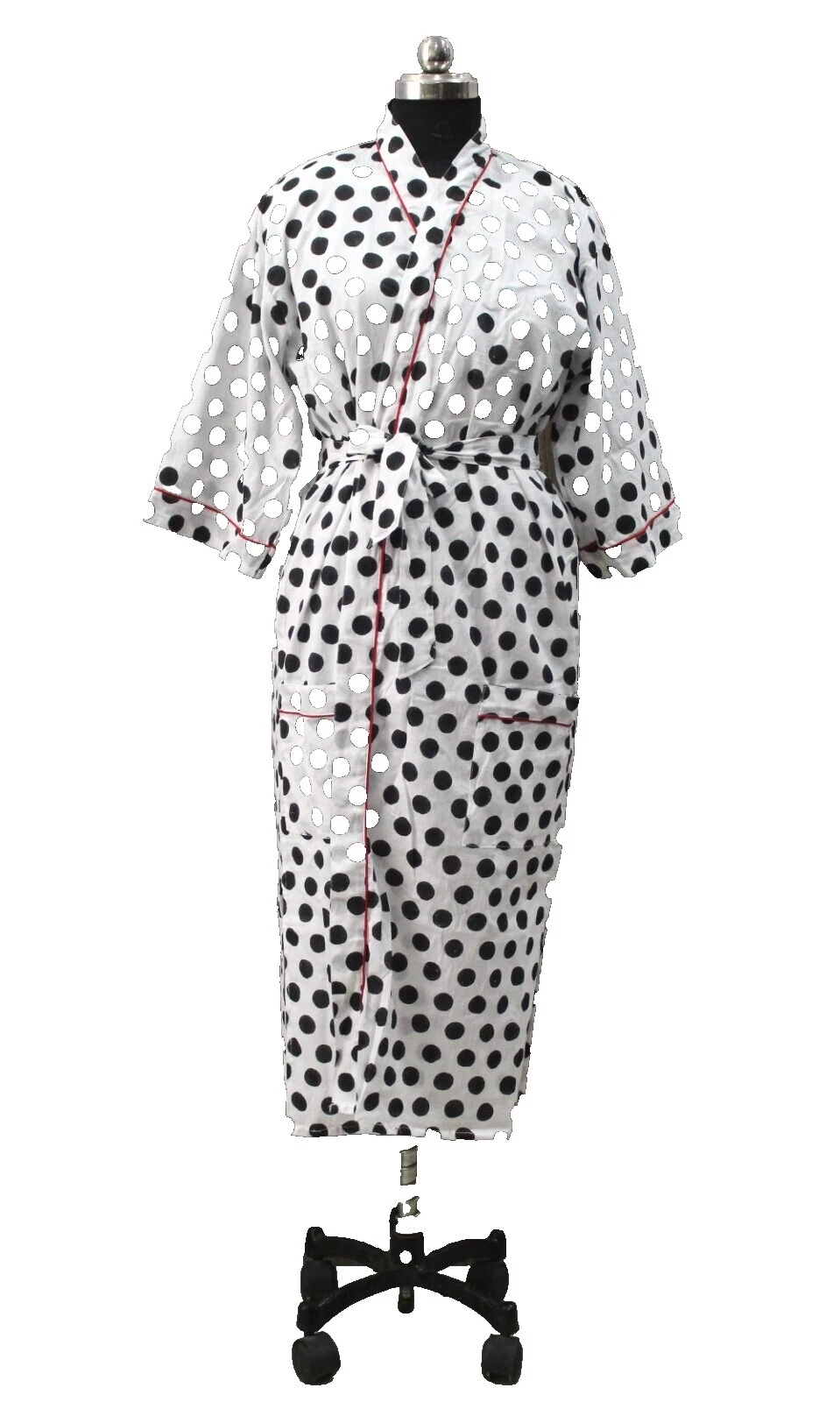 Vestidos para mujer negros con lunares