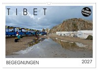 "Calendar 2027 · US Version · Tibet - Encounters (Wall Calendar 2027 17\" × 12\" La"