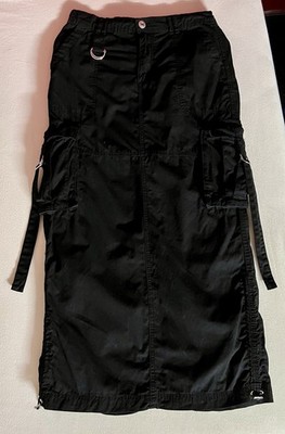 Maxirock A-Linien-Rock FB Sister Gr. XS neu schwarz mit Schlitz