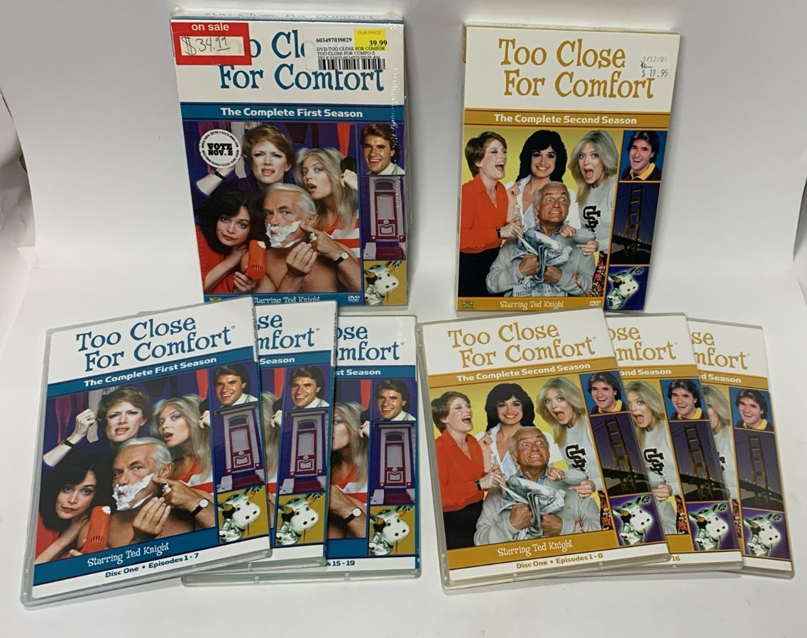 Too Close for Comfort - The Complete First Season And Second Season Dvd Sets