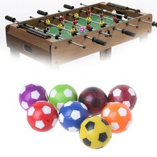 Juego De 6 Pelotas De Futbolín De 32 Mm – Plástico Resistente Y Ecológico – Colores Brillantes – Repuesto Universal Para Mesas De Fútbol – Ideal Para Niños Y Adultos