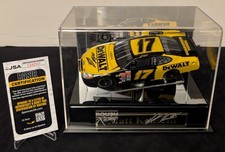 Matt Kenseth (HOF) Autographed #17 DeWalt 1:24 Die-Cast Car W/ Case COA JSA