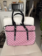 Lauren Ralph Lauren Pink Shoulder Bag Zip Adjustable Strap