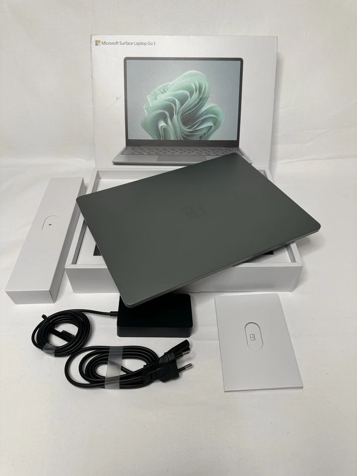 💥Microsoft Surface Laptop Go 3 Intel Core i5-16GB-256GB.Wie Neu.Garantie.QWERTZ