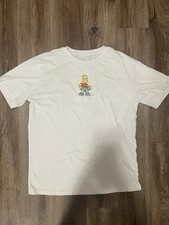 Simpsons tee with graphic of Bart Simpson And Friend On On Back