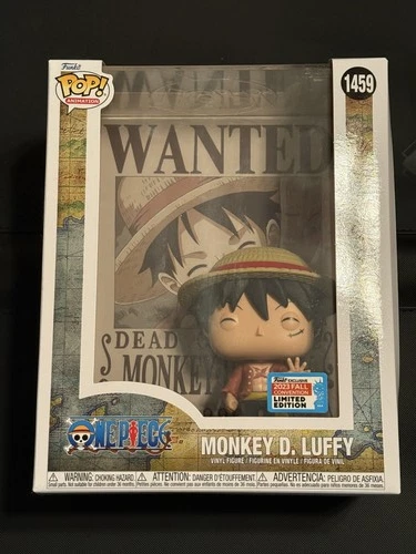 New ListingOne Piece Funko Pop Monkey D Luffy Wanted Poster #1459 NYCC Shared Exclusive