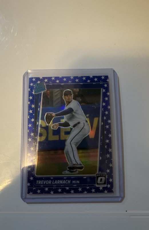 2021 Panini Donruss Optic - Rated Rookie Trevor Larnach #127  Rc liberty 