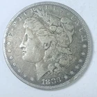 1883 $1 MORGAN SILVER ONE DOLLAR, VF VERY FINE CONDITION 90% SILVER  #9094