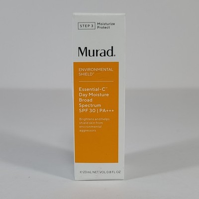 Murad Essential-C Day Moisture SPF 30 Brighten Hydrate Protect 0.8oz EXP 02/2026