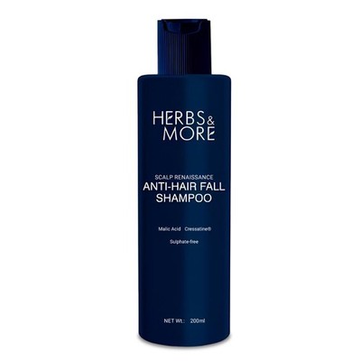 Herbs & More Scalp Renaissance Anti-Hair Fall Shampoo - 200ml | Strengthening