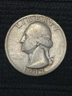 1932-s Washington Quarter, First year of issue, Key Date, Nice, Free shipping