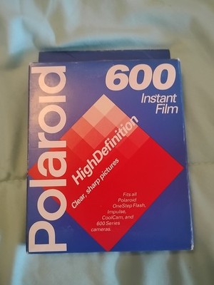 Vintage Polaroid 600 Color Film Pack (10) Exp. 04/98 Sealed New Old Stock