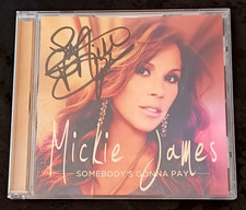 Mickie James WWE - Autographed Signed CD Album - RARE