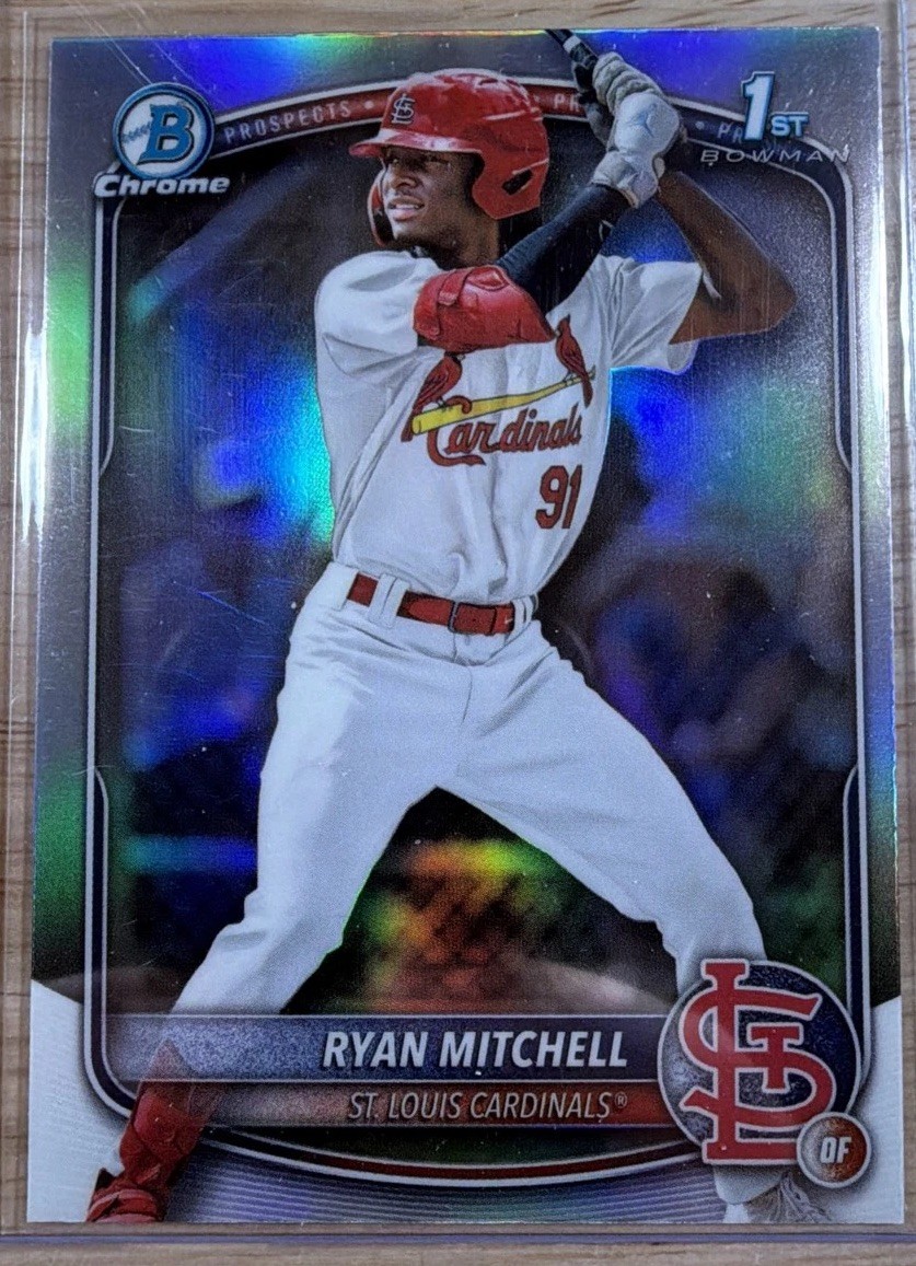 2025 Bowman Draft - Chrome Ryan Mitchell #BDC-77 Refractor (RC)