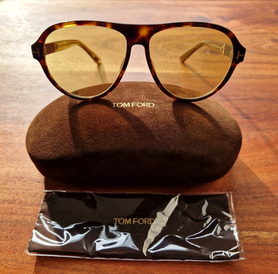 TOM FORD Sonnenbrille QUINCY TF1080 ECO 52N Aviator Selbsttönend 59#13